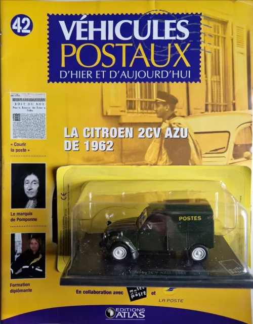 Universal Hobbies 1/43 - La Poste PTT 42 - Citroen 2 CV AZU 1962