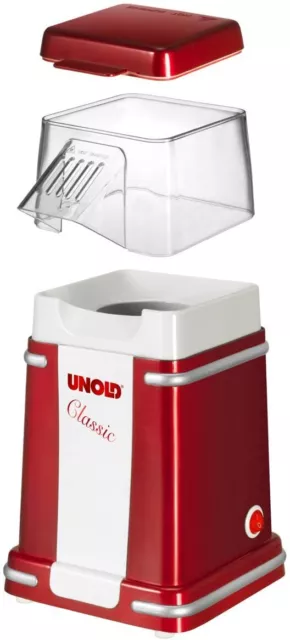 UNOLD 48525 Classic Outil à Popcorn 900 Watt Rapide Popcorn-Genuss 3