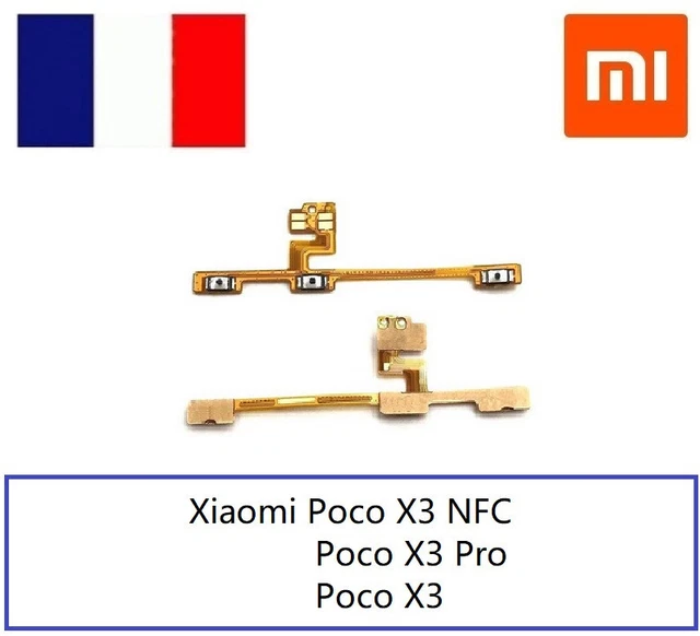 NAPPE BOUTON POWER Et Volume Xiaomi Poco X3 NFC Poco X3 Pro Poco X3 