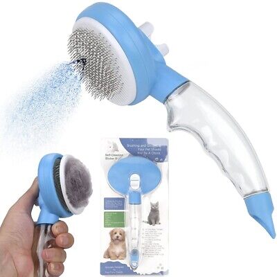 Self Cleaning Slicker Brush for Dog Cat Shedding Grooming Supplies,Pet Bath Comb