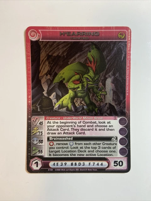 Chaotic Card H’Earring Tainted