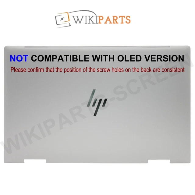 thumbnail image 2 of Silver LCD Back Cover Rear Lid For HP Envy X360 13-BD Series (FHD Models Only) - M82691-001 2 of 2