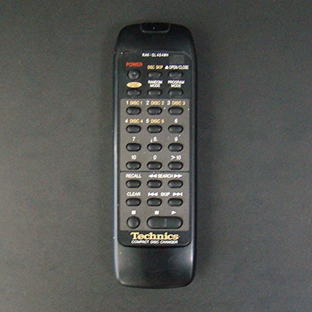 TECHNICS REMOTE CONTROL RAK-SUA11WH Technics MK0129 black