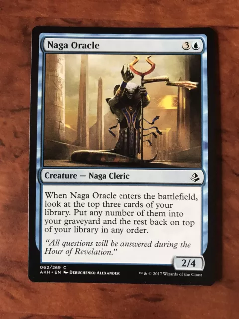 Naga Oracle MTG Magic the Gathering Card NM Near Mint Amonkhet AKH