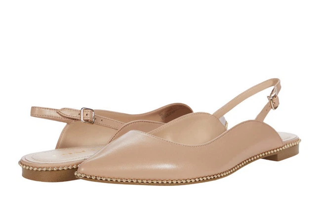 vae slingback skimmer flat