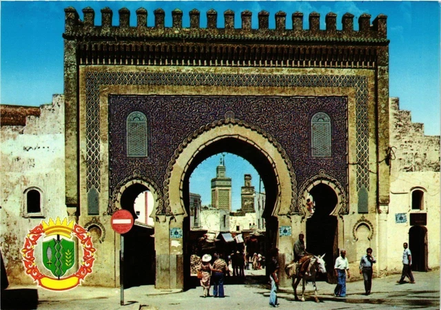 CPM AK MAROC FES-Porte de Boujeloud (342779)