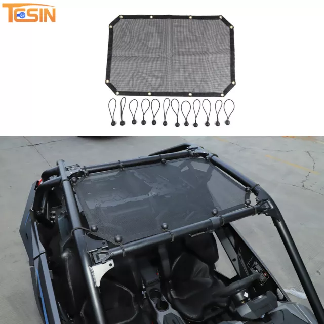 Car Roof Top Insulation Mesh Sunshade Net For Polaris Rzr Pro Xp Uitimate 2021+