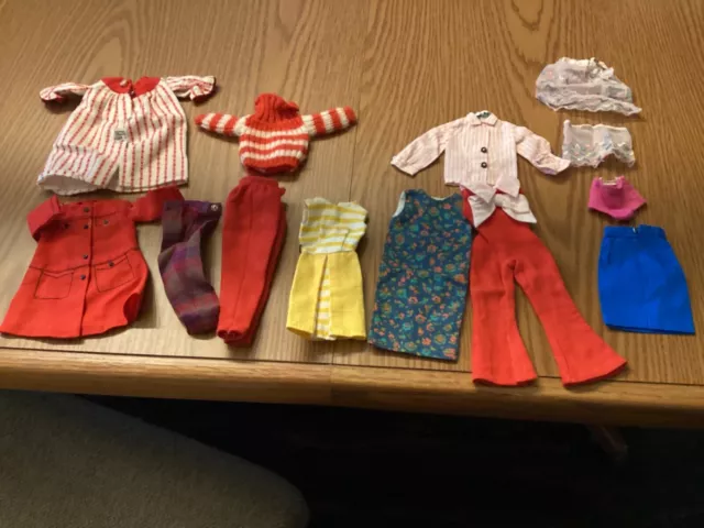 VTG 1965 Ideal Tammy Doll Lot of Clothes ALL with labels-Sweet Dreams Nighty 12p