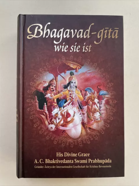 Buch - Bhagavad-gita wie sie ist - His Divine Grace neuwertig Buch