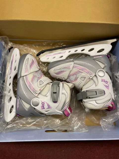 Patin a glace Fila X One Ice WHT/RD Taille M Pointure EU 32-35 MP 19-21.5