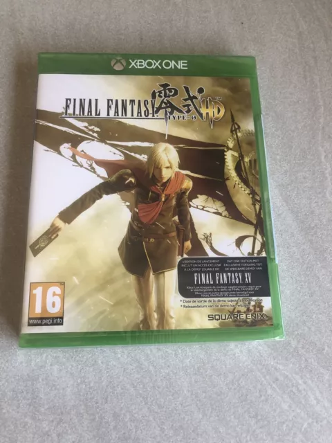 NEUF NEW FF final fantasy type 0 zéro xbox one français