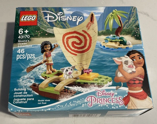 LEGO DISNEY PRINCESS: Moana's Ocean Adventure (43170) - NEW SEALED! $28 ...
