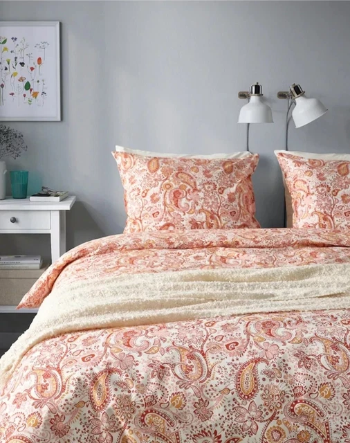 Ikea SVALSTJARTAR King Duvet cover and pillowcases, multicolor - NEW | Australia