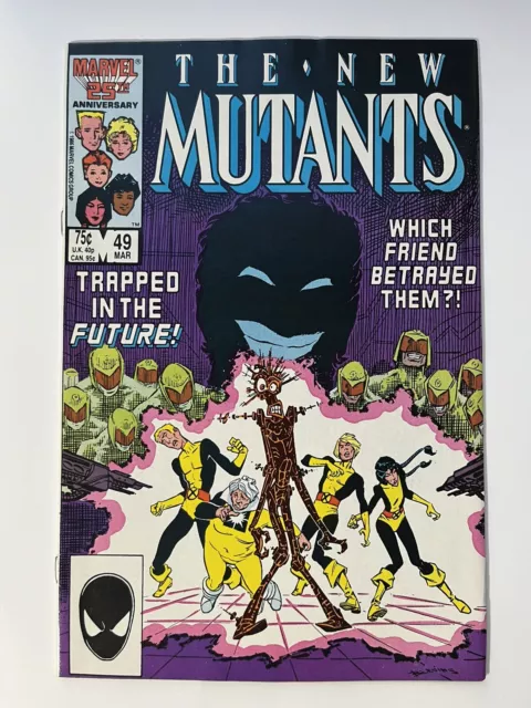 THE NEW MUTANTS - Vol 1 # 49 March 1987 Marvel Comics Comic Book X-men