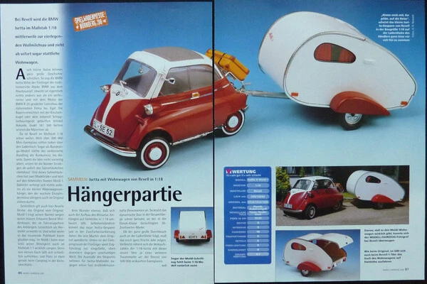 BMW Isetta 250 1/18 Revell – Vert/marron Et Crème – Modèle Exclusif VEDES