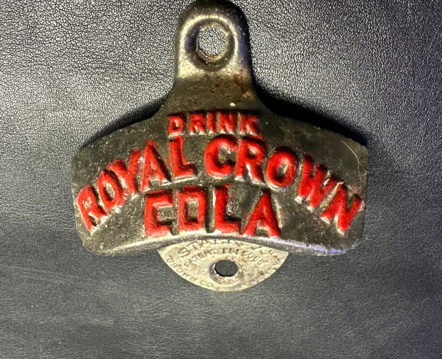 VINTAGE DRINK ROYAL Crown Cola Starr “X” Bottle Opener USA 39.99