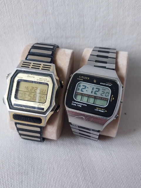 Reloj citizen sales digital años 80