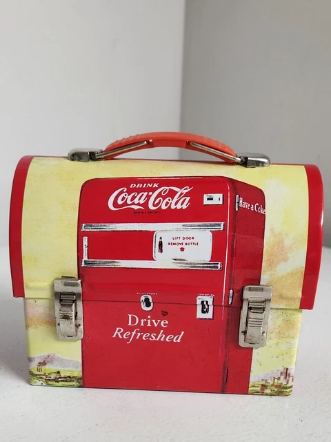 Vintage Coca Cola Mini Tin Lunchbox - Coca Cola Collectable - Great Gift