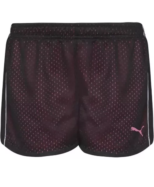 PUMA Girls' Active Double Mesh Shorts Size Small(7)