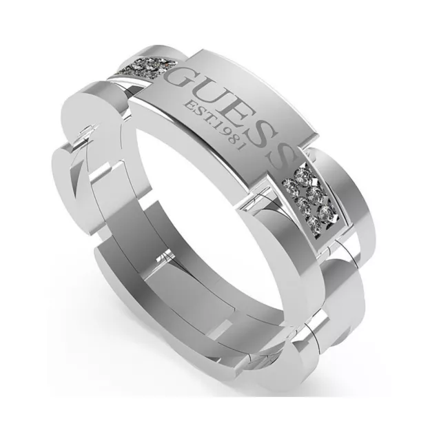 Guess Herren Ring JUMR01344JWST62