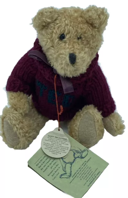 VINTAGE 1990 BOYD’S Bears “Ted” Teddy Bear w/ Sweater The Archive ...