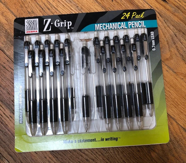 20 NIP Zebra Z-Grip 0.7mm Lead Mechanical Pencils