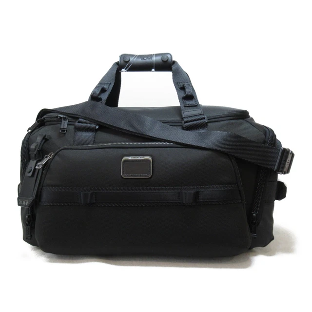 TUMI Alpha Bravo Mason Duffel 2way Shoulder Bag 0232722D Nylon Black NEW unisex