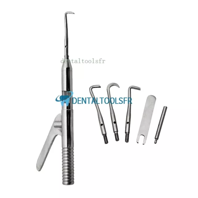 Dentiste Couronne dentaire automatique Pistolet de retrait Outils d'instruments