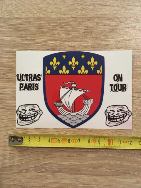 Stickers Ultras Paris Lot de 100
