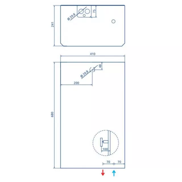 LUXHEIZUNG Elektro Heizkessel Heiztherme 24kW Saturn elektrische Heizanlage 3