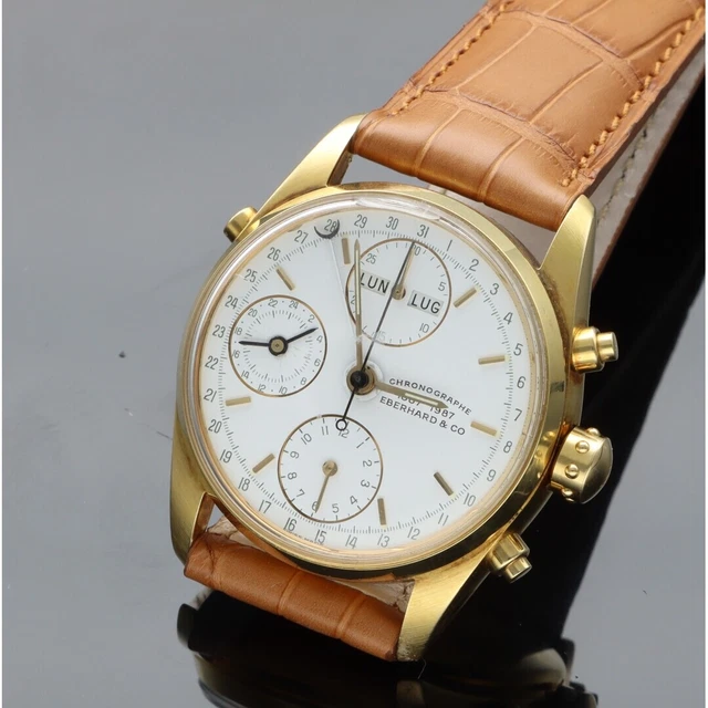 EBERHARD NAVY MASTER Crono Oro 750/1000 EUR PicClick IT