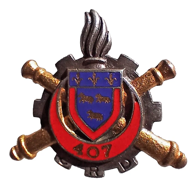 Insigne Militaire 64 CRD - Compagnie Réparation Divisionnaire - Drago Paris