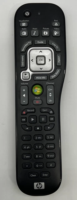 HP Touchsmart Windows PC Media Center Remote Control TSGH-IR01 PN533111-ZH1