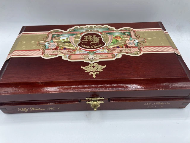 Tabacalera Garcia & Garcia My Father Empty Cigar Box Robustos No. 1 EUC