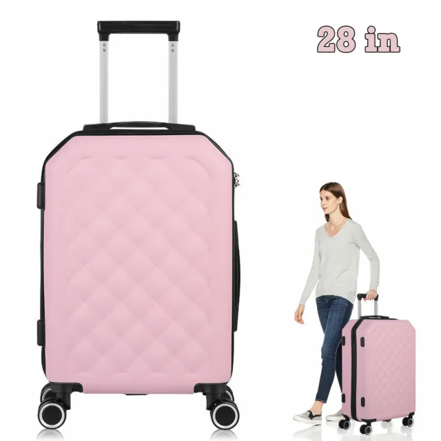 28" Luggage ABS Hardshell Suitcase Luggage Set Spinner Lightweight with TSA Lock
