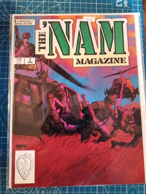 The 'Nam 7 Marvel Comics Magazine 8.0 H7-33