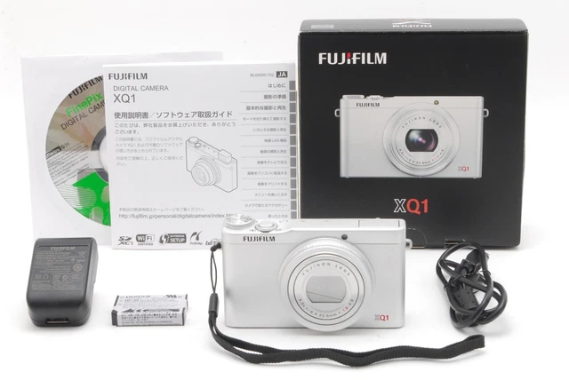 [Near MINT] Fujifilm XQ1 X Series 12.0MP Compact Digital Camera White From JAPAN