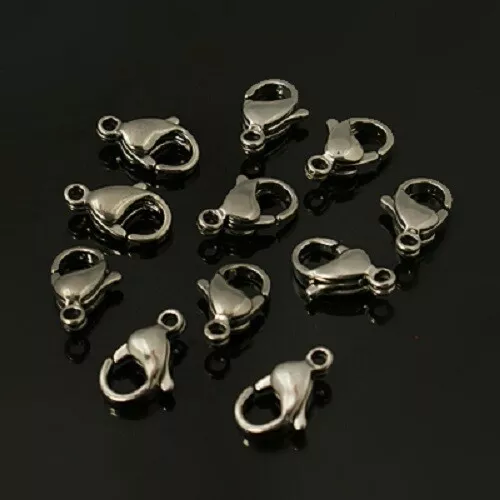 20 x 304 Stainless Steel Lobster Claw Clasp  Color 15mm x 8mm jewelry findings