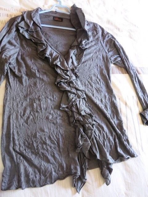 HAUT TOP T Shirt Blouse Julie Guerlande Taille XL EUR 9,00