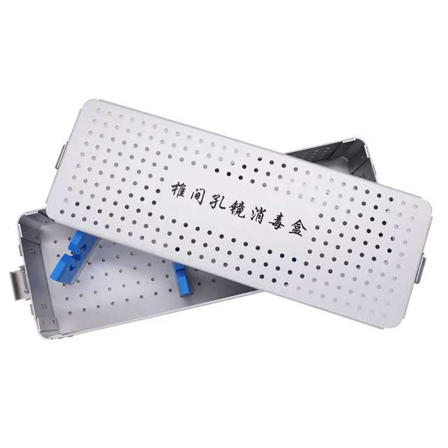 Aluminium Sterilization Intervertebral Foramen Mirror Endoscope Disinfection Box