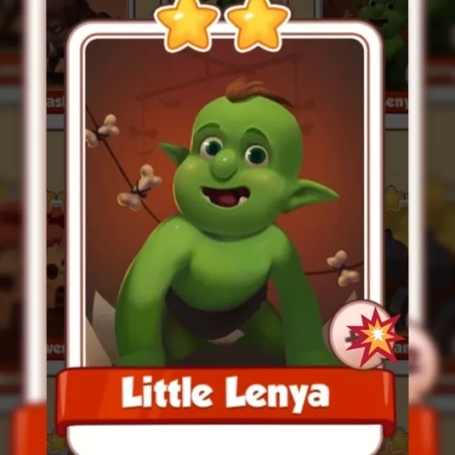 Little Lenya *** Coin Master Game Card.  Get Card Immediately.