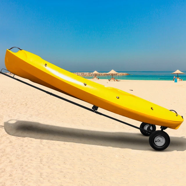 VEVOR 360 LB Kayak Boat Paddle Board Boat Trailer Carrier Dolly Cart