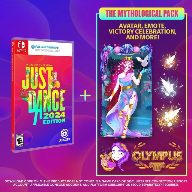 Just Dance 2024 Edition (Download Code in the Box) for Nintendo