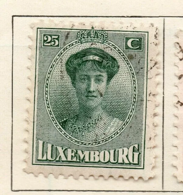 Luxemburg 1921 Early Issue Fine Used 25c. NW-191781