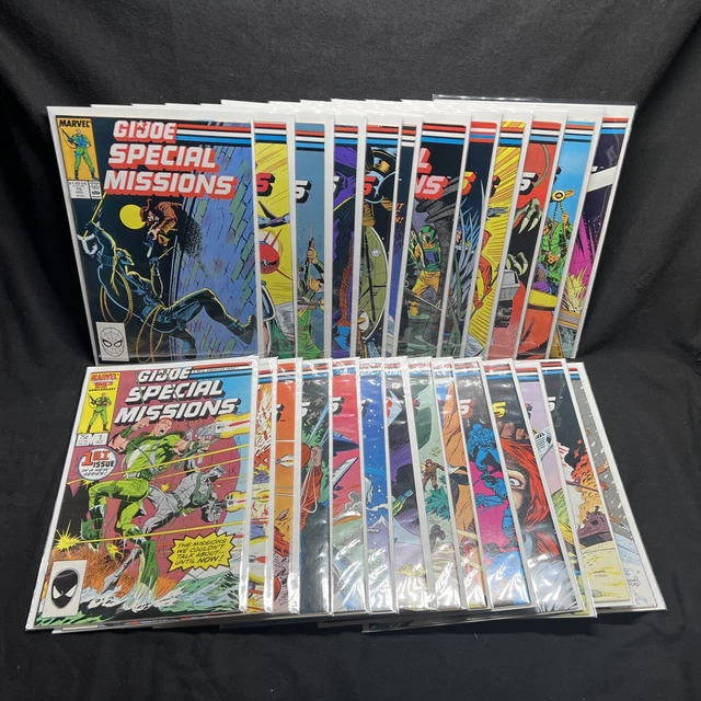 Marvel Comics GI Joe Special Missions (1986) #1 through 27 VF/NM