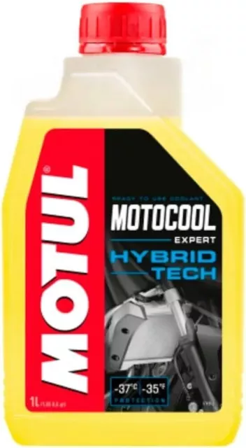 Motul Liquide Radiateur Fluide Frigorigène Moteur Motocool Expert Jaune 1 Litre