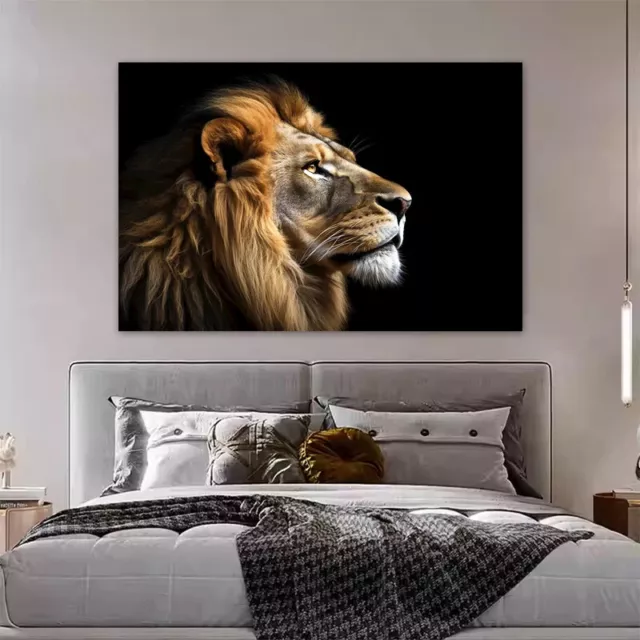 Lion Posters Animal Wall Art Wall Picture Canvas Painting Modern Home Decoration