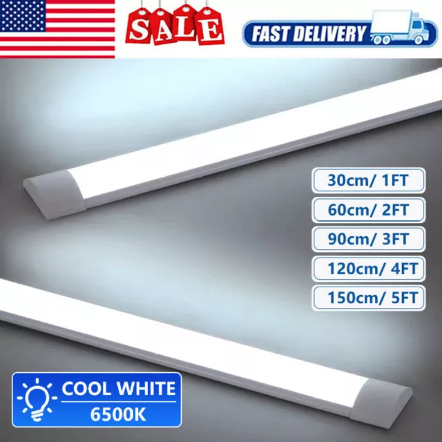 2FT 3FT 4FT LED Batten Tube Light Shop Lights Workbench Garage Ceiling Fixture