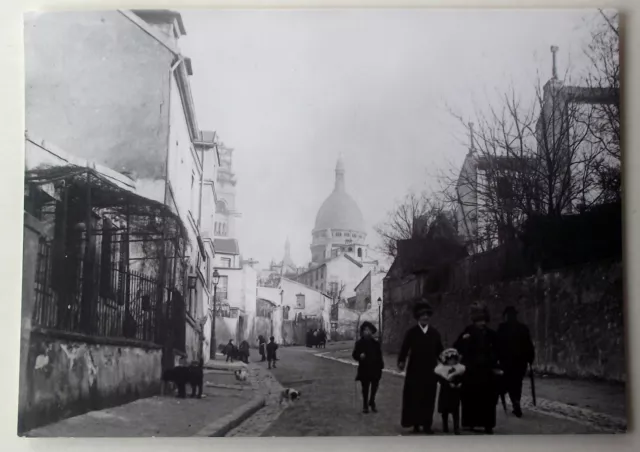 Carte postale Rue de l'abreuvoir Montmartre Paris 1900  postcard