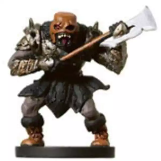 D&D Miniature -  HOWLING ORC  #52  (War Drums Series - VHTF FIGURE and UNUSED!!)